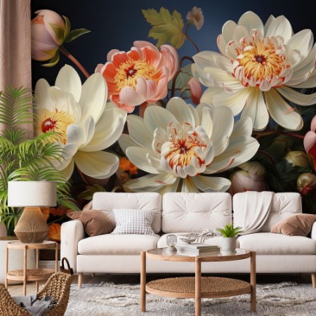 Bild på Lotus Flowers Close Up