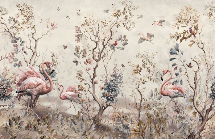 Picture of Flamingos in the Wildwood