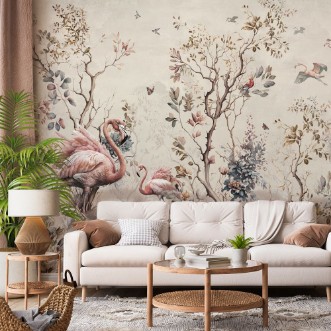 Bild på Flamingos in the Wildwood