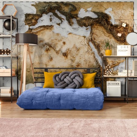 Image de 3D World map of the Africa