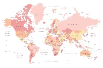 Εικόνα της World Map Showing Country Names