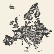 Image de Carte des pays européens