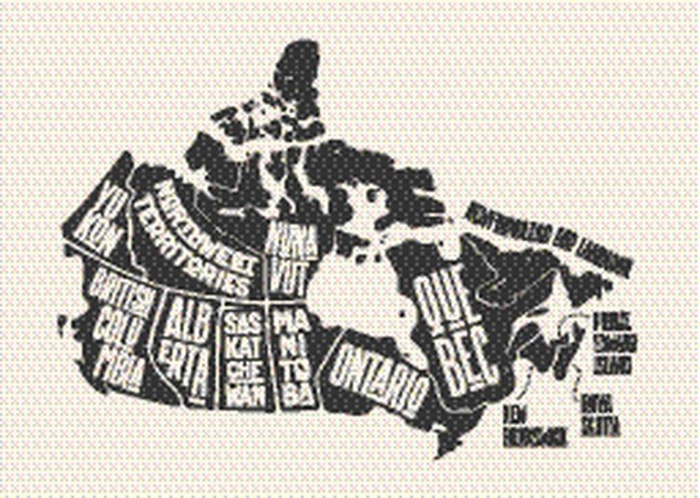 Picture of Canada Map