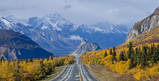 Picture of Glenn Highway i Alaska