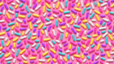 Bild von Colorful Drops
