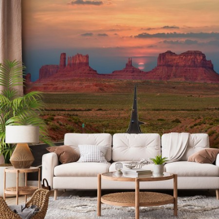 Picture of Monument Valley Tribal Park Sunset