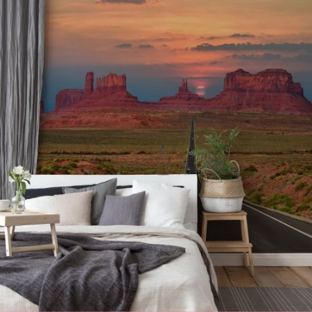 Picture of Monument Valley Tribal Park Sunset