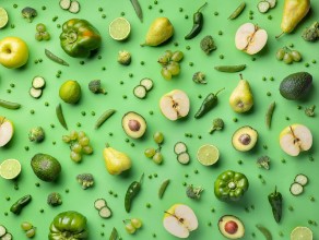 Bild von Fresh Green Fruits