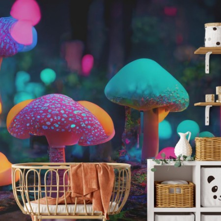 Picture of Neon Mushroom