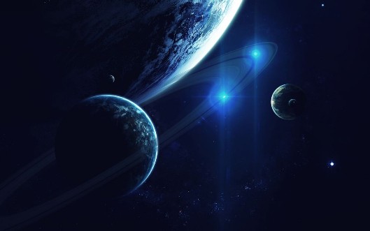 Cosmic View photowallpaper Scandiwall