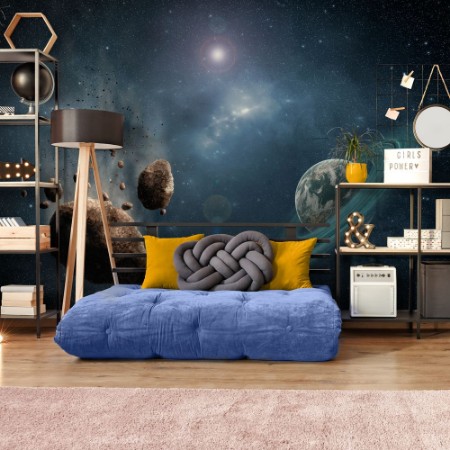 Bild på Cosmos Scene with Asteroid