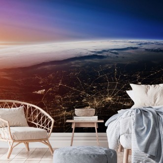 Picture of Earth Sunrise from Space