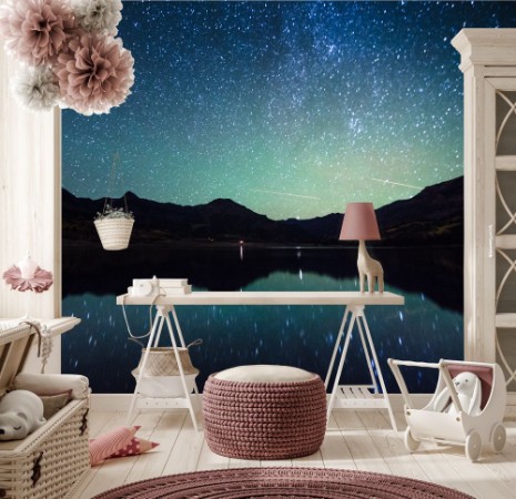 Bild på Starry Night at William's lake, Colorado