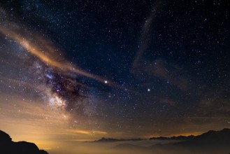 Picture of A Night in the Italian Alps