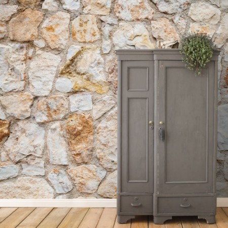 Picture of Gul grå stenmur