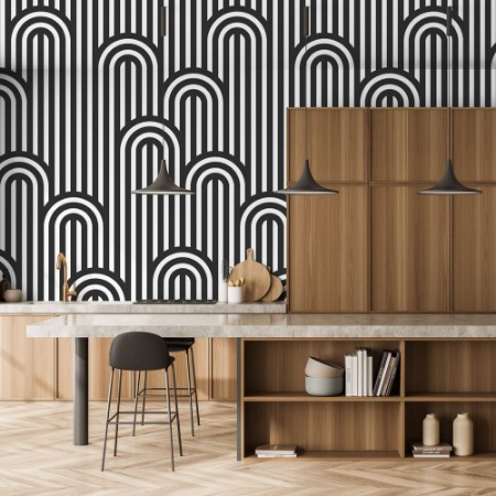 Image de Art Deco kurvor