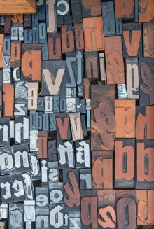 Kép Print Letters