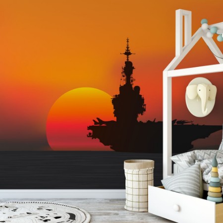 Image de Aircraft Carrier Sunset