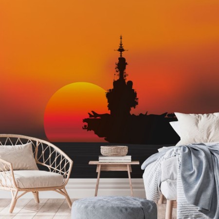 Image de Aircraft Carrier Sunset