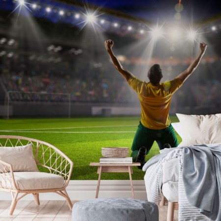 Bild på Victorious Football Player