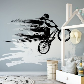 Image de Trail Biker Getting Air