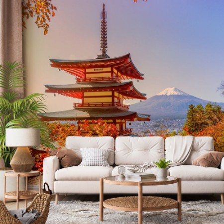 Picture of Chureito Pagoda Shrine, Japan