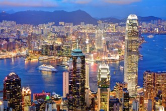 Picture of Hong Kong Night View