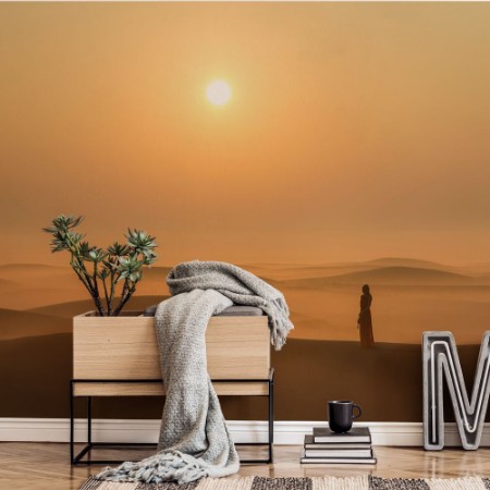 Picture of Ørken ved soloppgang nær Dubai