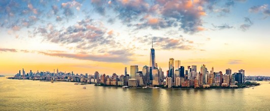 Bild på Aerial Panorama of New York City