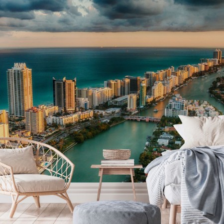 Picture of Miami Beach skyline
