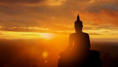 Picture of Buddha Silhouette