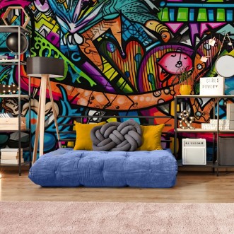 Picture of Gategraffiti veggmaleri