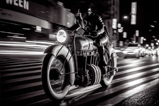 Снимка на Retro Motorcycle