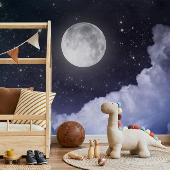 Picture of Moon and Clouds