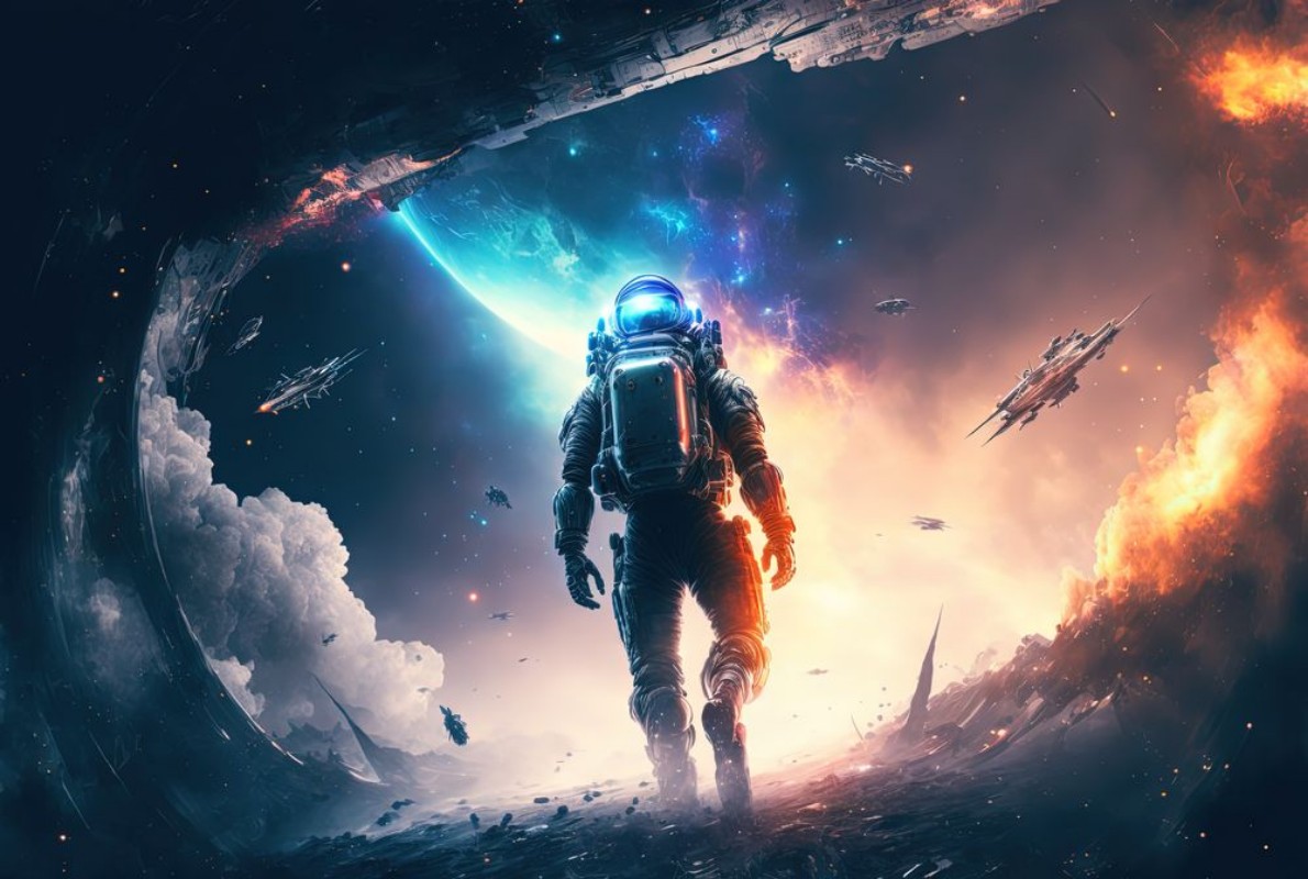 Afbeeldingen van Space Battlefield