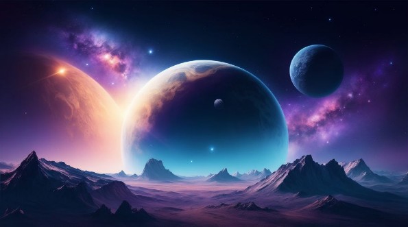 Picture of View from the Moon