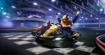 Снимка на Two Cart Racers