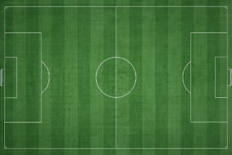 Bild von Fußballfeld