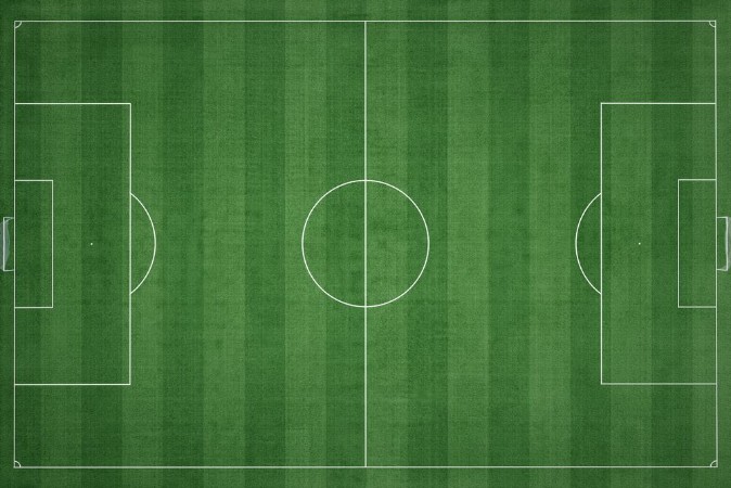 Soccer Field photowallpaper Scandiwall