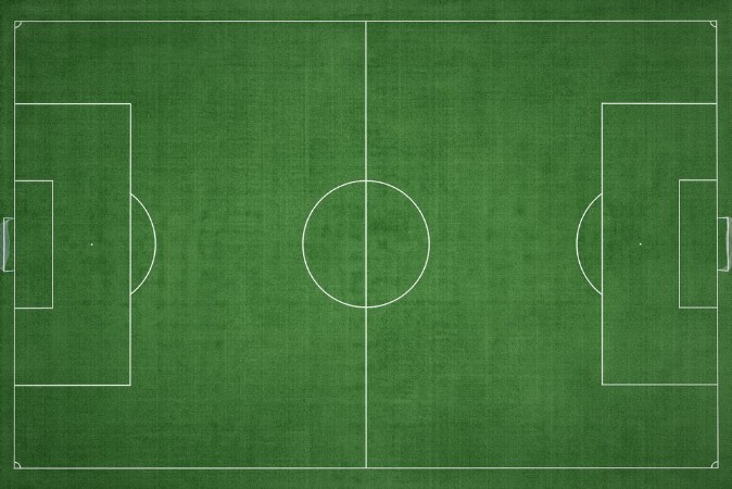 Afbeeldingen van Green Grass Football Field