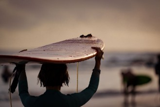 Εικόνα της Surfer on the Beach
