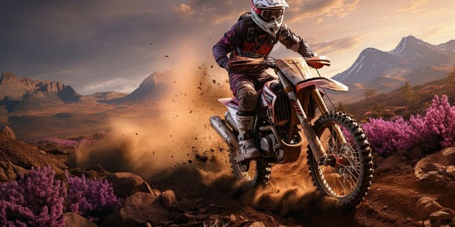 Image de Motorcross in the Hills