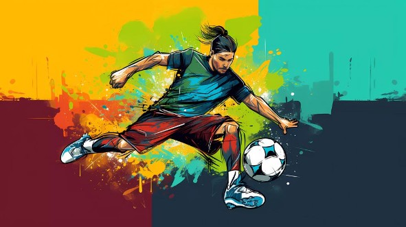 Football Dreams photowallpaper Scandiwall
