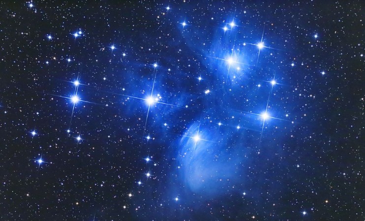 Glistering Night Sky photowallpaper Scandiwall