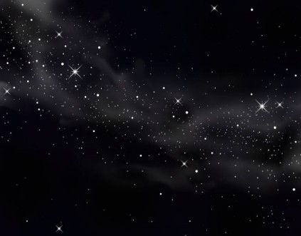 Black and White Universe photowallpaper Scandiwall