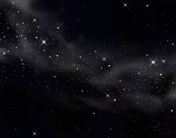 Black and White Universe photowallpaper Scandiwall