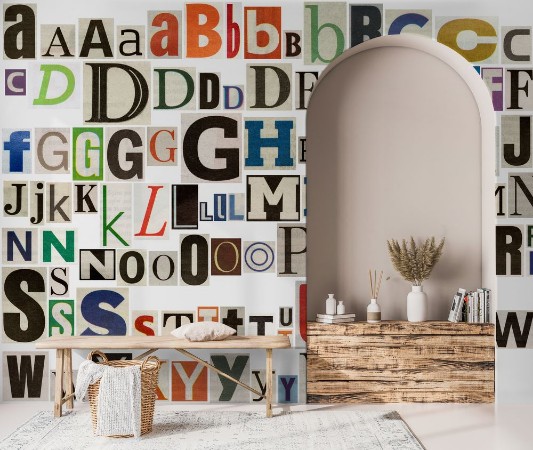 Picture of Farverigt alfabet