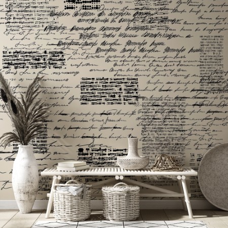 Picture of Abstract Cintage Lettering