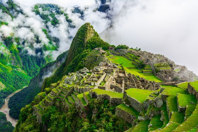 Pilt Machu Picchu Sunshine