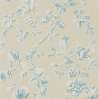 Afbeeldingen van Magnolia & Pomegranate Parchment/Sky Blue - DWOW215725-OUTLET